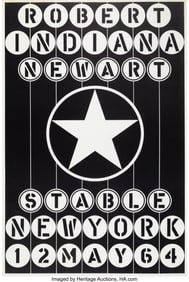 27108: Robert Indiana (American, 1928-2018) Stable II,