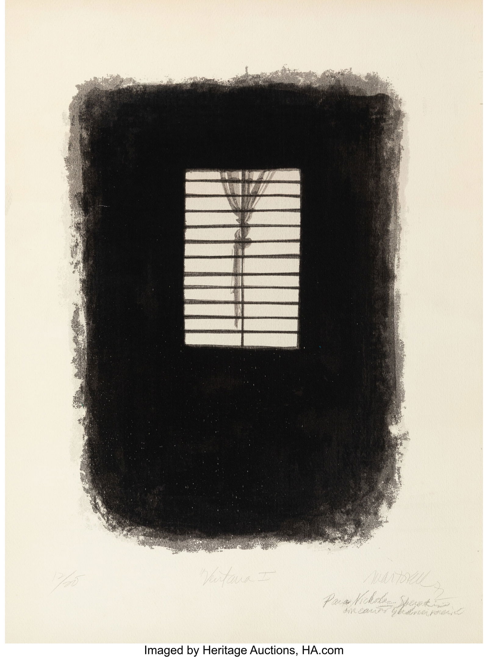 Antonio Martorell (Puerto Rican, 1939) Ventana I: Antonio Martorell (Puerto Rican, 1939) Ventana I, from The Windows, 1972 Screenprint in colors on paper 22-1/4 x 16-1/2 inches (56.5 x 41.9 cm&rp