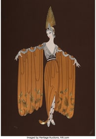 27022: Erté (Romain de Tirtoff) (French, 1892-1990) Go