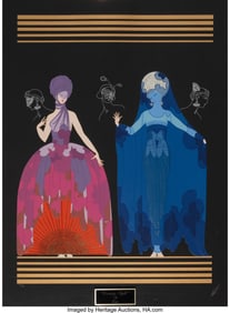 27024: Erté (Romain de Tirtoff) (French, 1892-1990) Ev