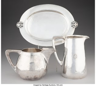 27115: Three American Silver Table Articles, early 20th