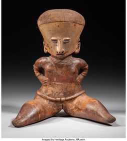70013&colon; A Chinesco Seated Female  Nayarit&comma; West Mexico&comma; 