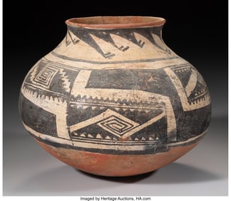 70102&colon; A Tonto &sol; Gila Polychrome Storage Jar  c&period; 1300 -