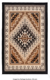 70140&colon; A Navajo Regional Rug  Two Grey Hills c&period; 1970  C