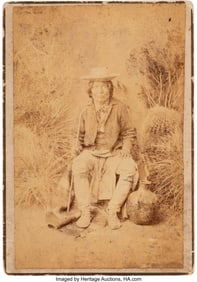70161&colon; A Boudoir Card of Apache Chief "Old Nana" by A&period; 