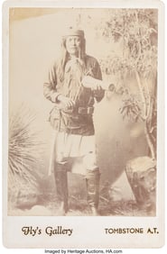 70162&colon; A Cabinet Card of Chief Mangas Colorado by C&period; S&period;