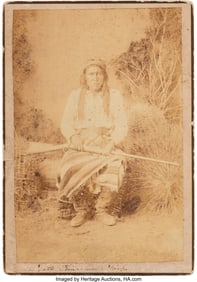 70163&colon; A Boudoir Card of Chief Chatto by A&period; F&period; Randall 