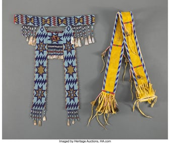 70182&colon; Two Northern California &sol; Apache Items  c&period; 1900 