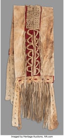 70191&colon; An Apache Double Saddle Bag  c&period; 1880  A large ex