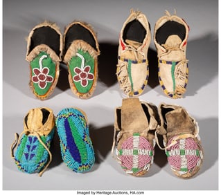 70209&colon; Four Pairs of Plains &sol; Northwest Coast Child's B