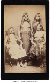 70298&colon; Three Boudoir Cards of Southwestern Female Subje