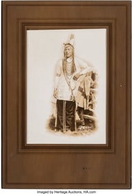 70302&colon; A Photograph of White Calf by D&period; F&period; Barry    Vig