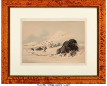 70306&colon; Three Lithographs on Paper  After George Catlin 