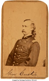 70308&colon; A Carte-de-Visite of George Armstrong Custer by 