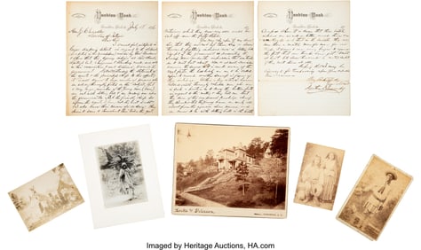 70329&colon; An 1876 Autographed Letter Signed by Governor Ne