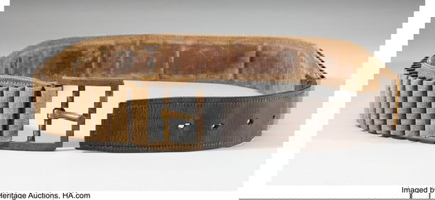 70338&colon; An 1876 Pattern Cartridge Belt Probably Worn by 