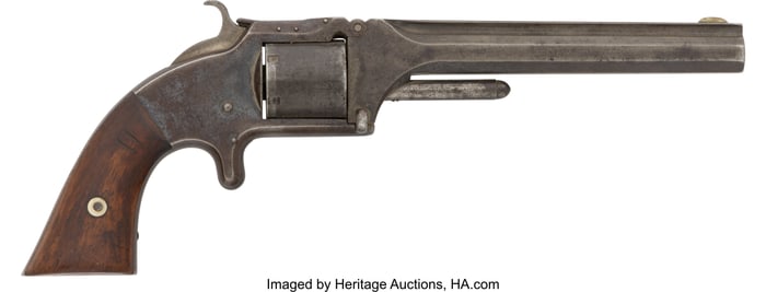 70363&colon; A Smith & Wesson Single Action Revolver with Bea