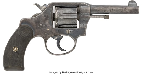70364&colon; A Colt Police Model Double Action Revolver   Ser
