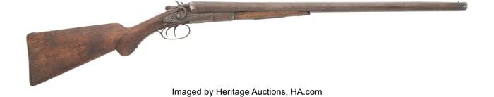 70365&colon; A Remington Arms Co&period; Double Barrel Percussion Sh
