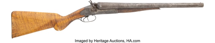 70368&colon; A Baker Double Barrel Percussion Shotgun   Unser