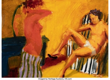 36079&colon; Hugh Auchincloss Steers &lpar;1963-1995&rpar; High Heels&comma; 