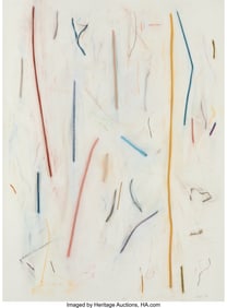 36006&colon; Richard Hogan &lpar;b&period; 1941&rpar; Derry&comma; 1980 Pastel on Ar