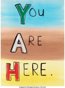 36163&colon; Jim Torok &lpar;b&period; 1954&rpar; You Are Here&period;&comma; 2008 Acrylic 