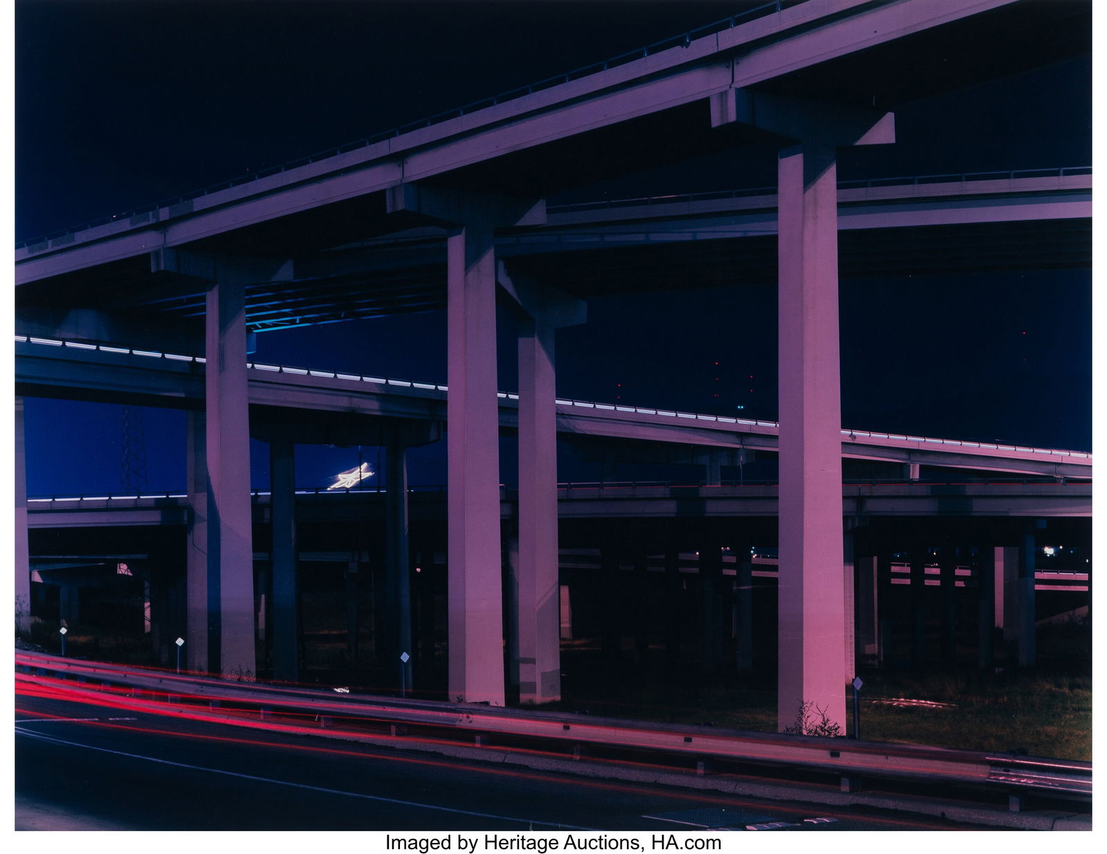 Nadav Kander (b. 1961) Texas Star, El Paso, 1998: Nadav Kander (b. 1961) Texas Star, El Paso, 1998 Dye transfer print 34 x 43 inches (86.4 x 109.2 cm) (sight) Signed, dated, a