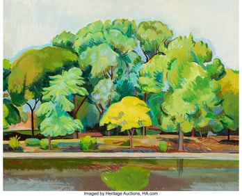 36176&colon; Vincent Arcilesi &lpar;1932-2022&rpar; Lagoon Reflections 