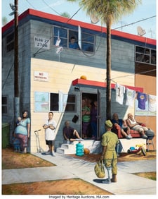 36182&colon; Sandow Birk &lpar;b&period; 1962&rpar; Homecoming G&period;I&period; &lpar;Jordan Do