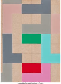 36036&colon; Cheonae Kim &lpar;b&period; 1952&rpar; Untitled&comma; 2013 Flashe on p