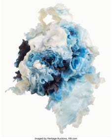 36110&colon; Rebecca Stevenson &lpar;b&period; 1971&rpar; Blue Emperor Polyest