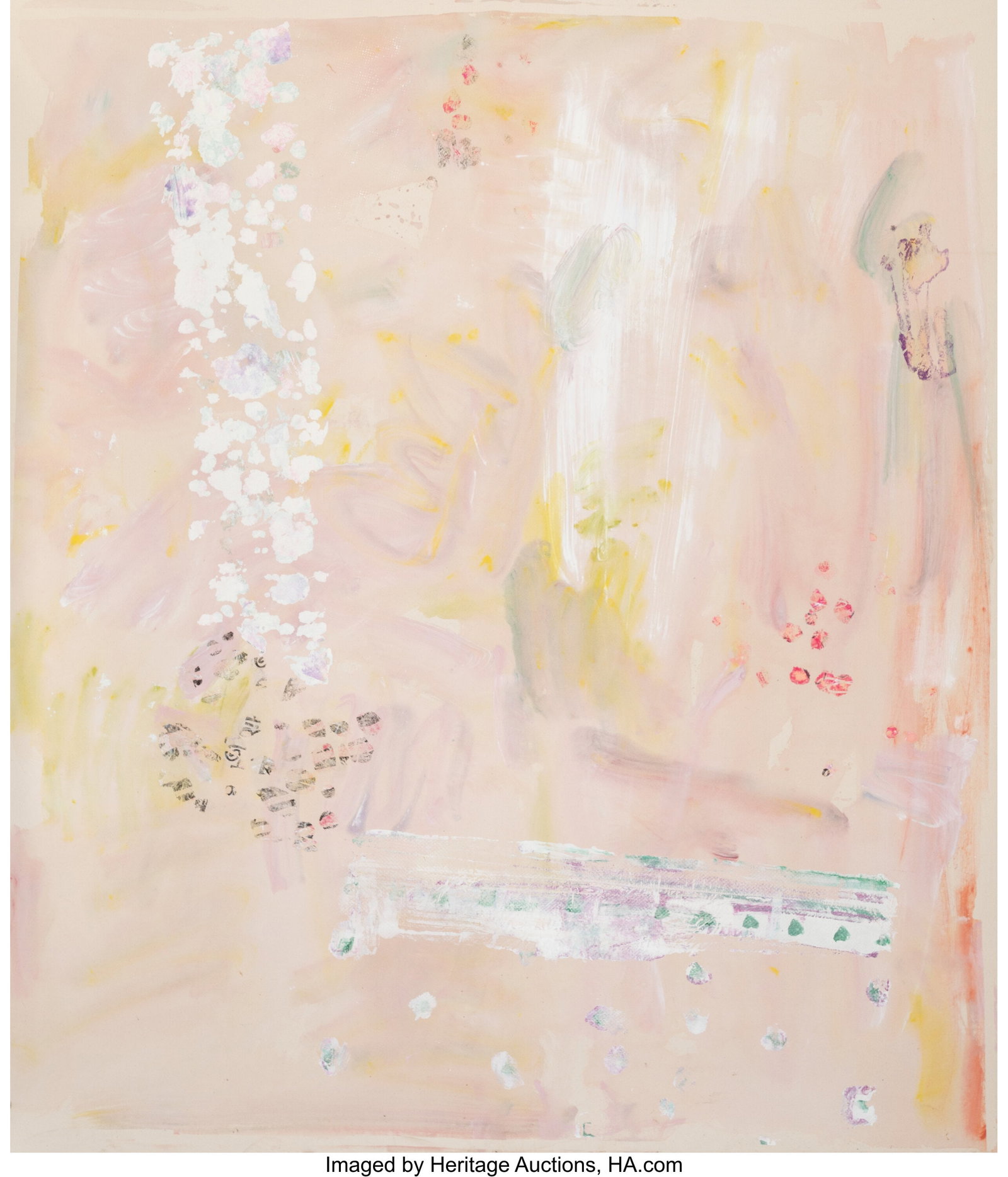 Leif Ritchey (b. 1975) Mamoons, 2014 Acrylic on : Leif Ritchey (b. 1975) Mamoons, 2014 Acrylic on canvas 84 x 74 inches (213.4 x 188.0 cm) Signed, titled, and dated on the reverse: Leif