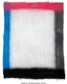 36065&colon; Colby Bird &lpar;b&period; 1978&rpar; Drawing&comma; 2010 Spray paint o