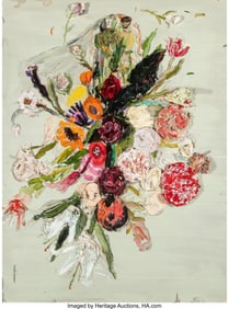 36195&colon; Allison Schulnik &lpar;b&period; 1978&rpar; Flowers for Hobo &num;6&comma; 