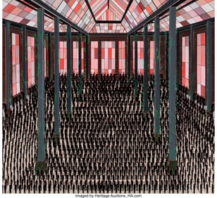 36127&colon; Ian Davis &lpar;b&period; 1972&rpar; Harbinger&comma; 2009 Acrylic on l