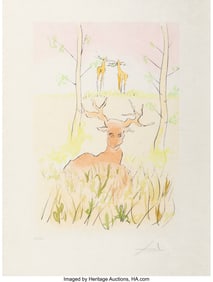 40028&colon; Salvador Dalí &lpar;1904-1989&rpar; Le cerf malade&comma; from 