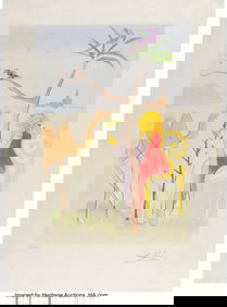 40033&colon; Salvador Dalí &lpar;1904-1989&rpar; La cour du lion&comma; from