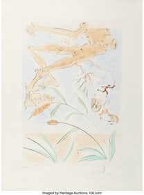40034&colon; Salvador Dalí &lpar;1904-1989&rpar; La chene et la roseau