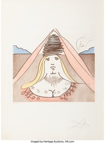 40036&colon; Salvador Dalí &lpar;1904-1989&rpar; The Lady Dulcinea&comma; fr