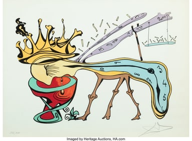 40039&colon; Salvador Dalí &lpar;1904-1989&rpar; Royal Insect&comma; from Vi
