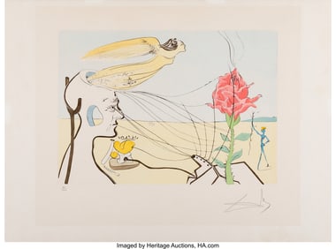 40046&colon; Salvador Dalí &lpar;1904-1989&rpar; The Dream&comma; 1975 Engra