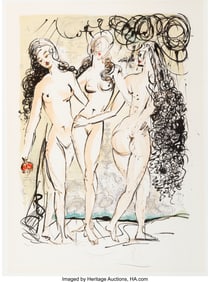 40051&colon; Salvador Dalí &lpar;1904-1989&rpar; The Three Graces&comma; 196