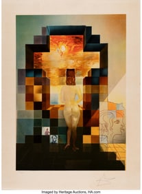 40058&colon; Salvador Dalí &lpar;1904-1989&rpar; Lincoln in Dalivision