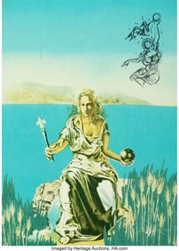 40059&colon; Salvador Dalí &lpar;1904-1989&rpar; Coronation of Gale&comma; f