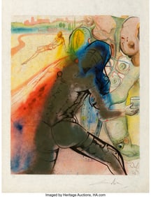 40066&colon; Salvador Dalí &lpar;1904-1989&rpar; The Death of Clorinda