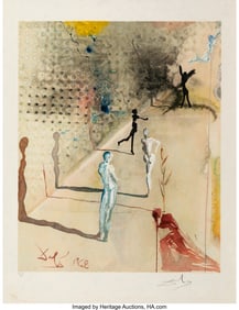 40074&colon; Salvador Dalí &lpar;1904-1989&rpar; Allegory&colon; The Chevali