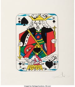 40079&colon; Salvador Dalí &lpar;1904-1989&rpar; King of Spades&comma; from 