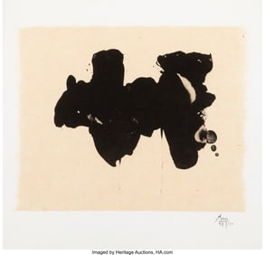 40101&colon; Robert Motherwell &lpar;1915-1991&rpar; Alberti Elegy&comma; 198