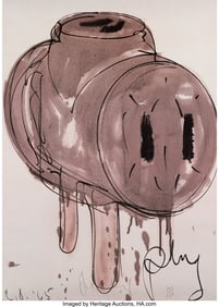 40110&colon; Claes Oldenburg &lpar;1929-2022&rpar; Sketch for a Three-w